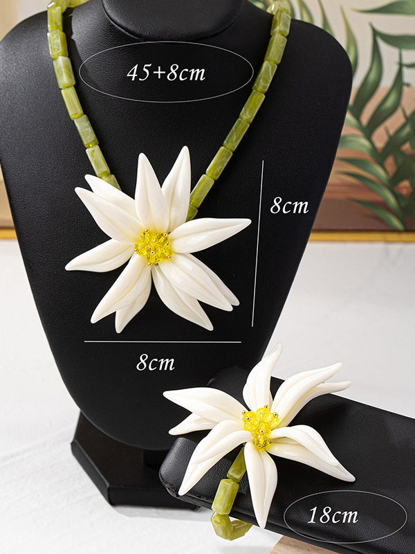 Flower Shape Bracelet Accessories Necklaces Accessories