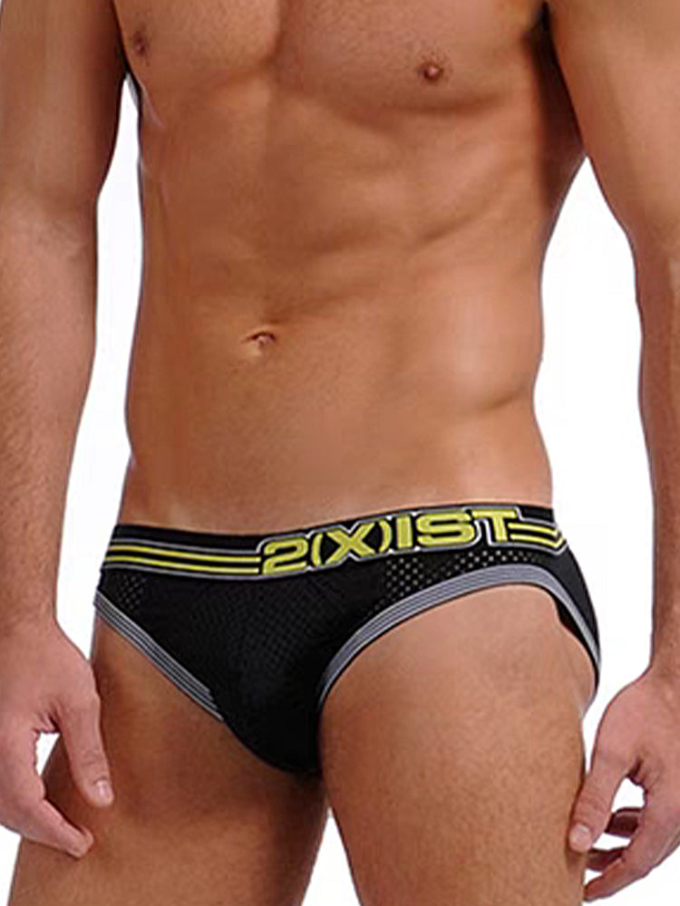 2(X)IST Men's Sports Mesh Breathable Briefs