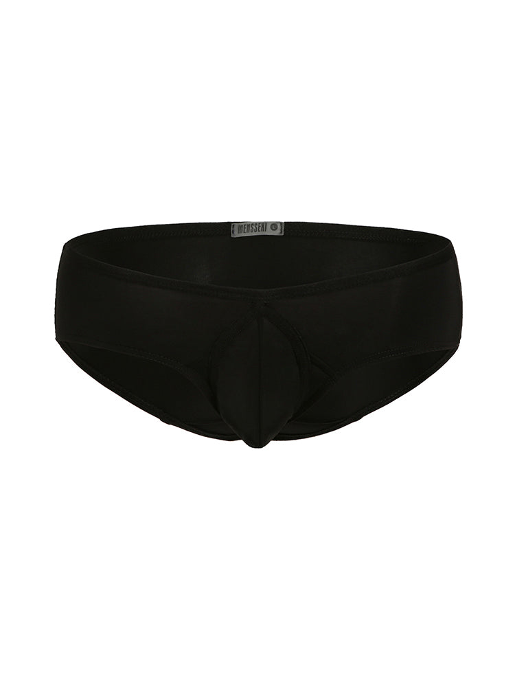 3 Pack Men's Trendy Breathable Sexy Nylon Trunks