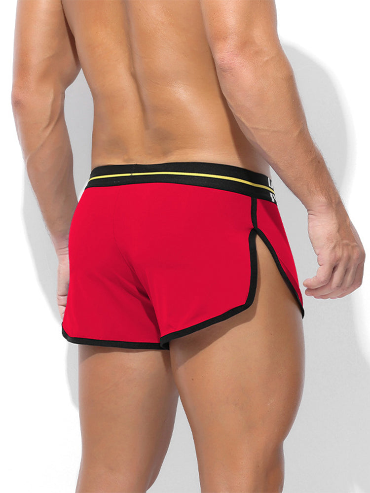 2 Pack Men's Comfortable Lounge Sport Boxer Briefs