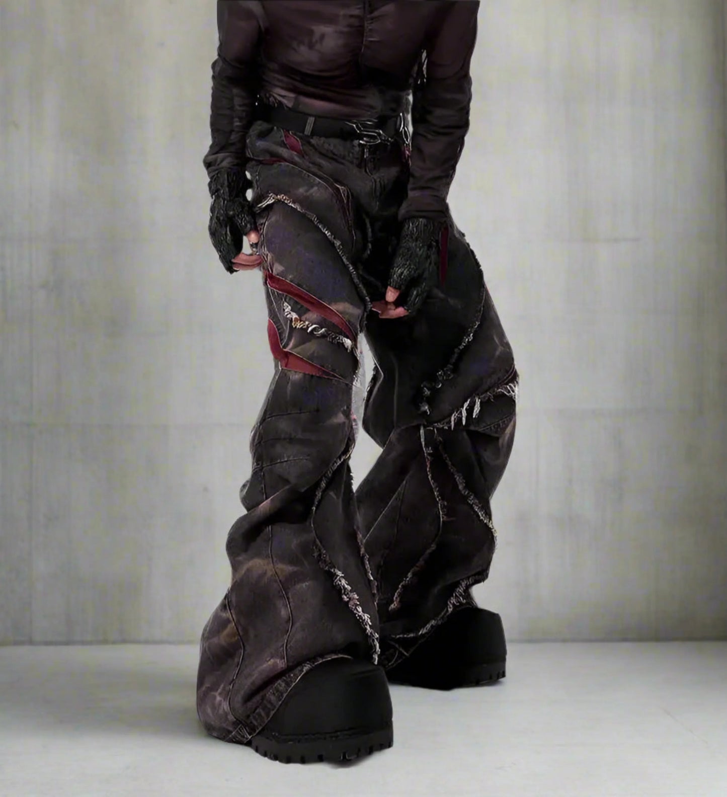 Men's Exclusive Denim Wide Leg Jeans