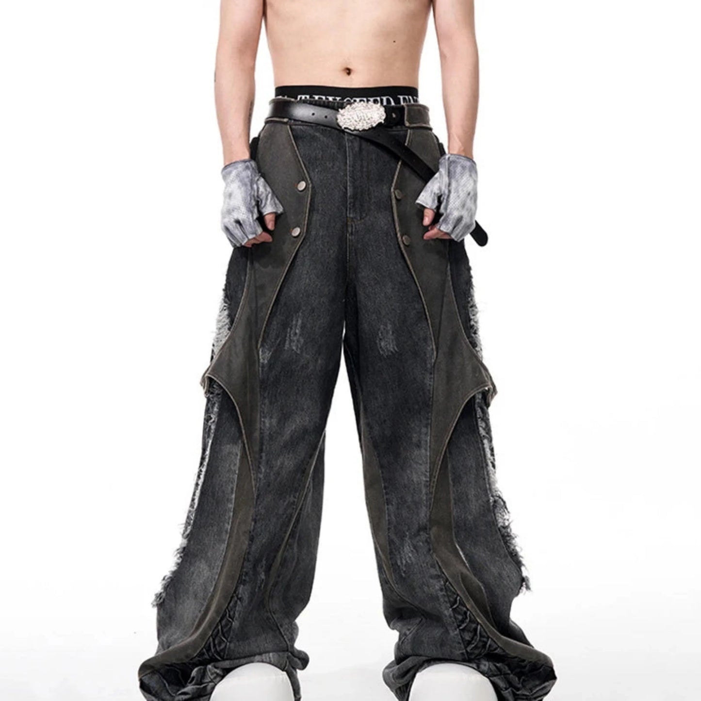 Men's Luxury Japanese Streetwear Jeans
