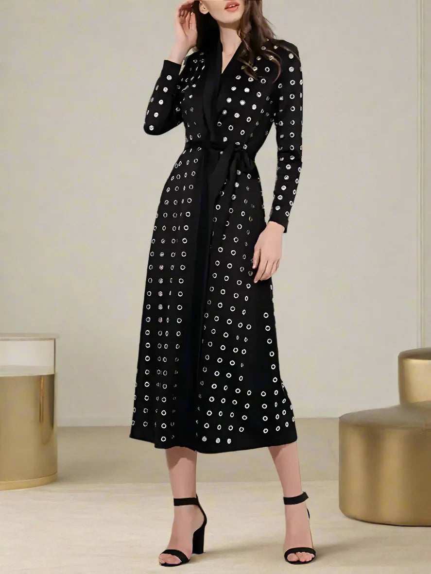 Women's Lightweight Long Wrap Coat