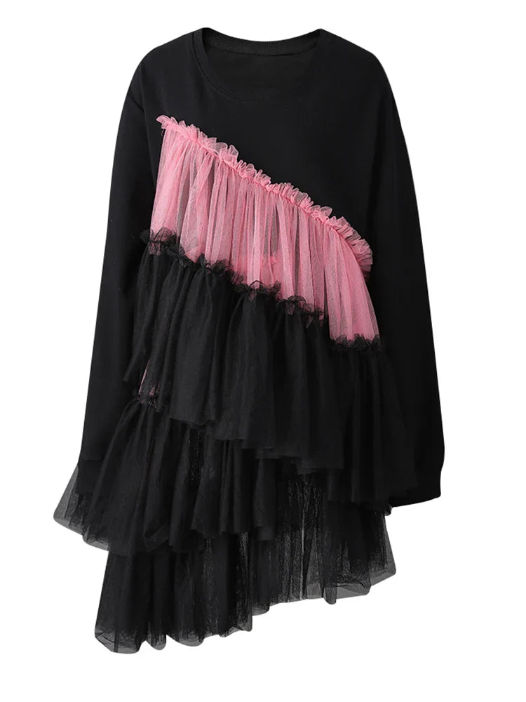 Luxury Ruffle Avant-garde Top