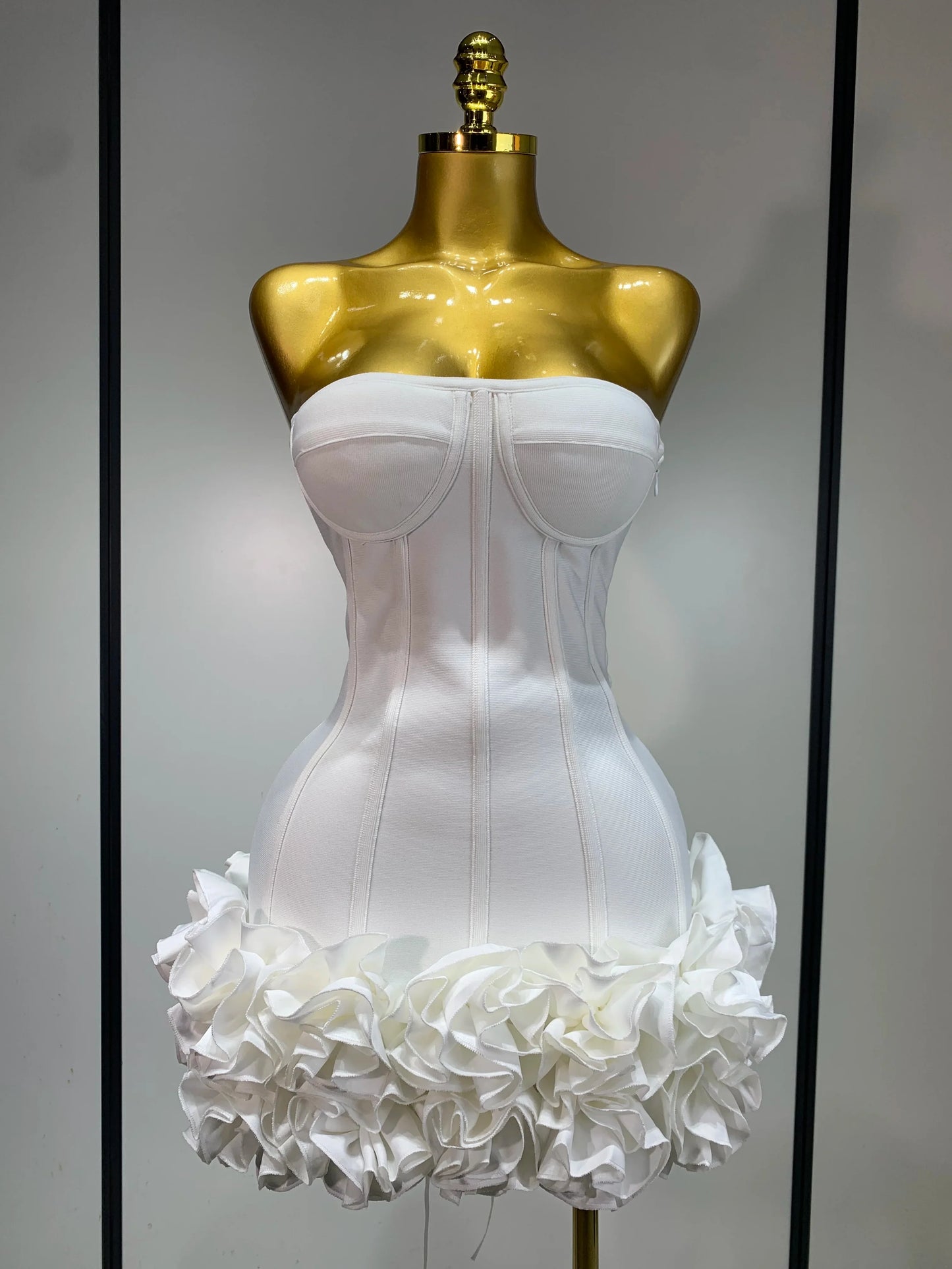 Luxury Corset Mini Dress