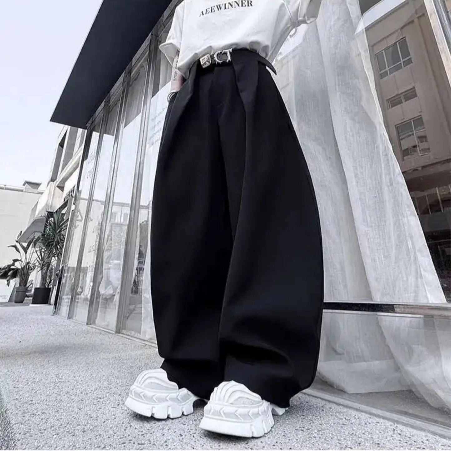 Men's Tokyo Parachute Trousers- Elastic Waistband