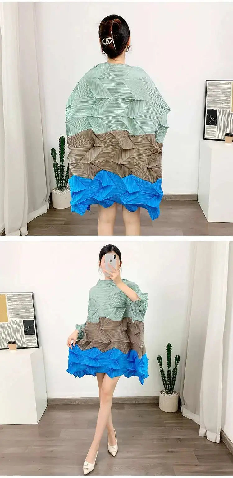 Women's Luxury Pleated Japanese Top