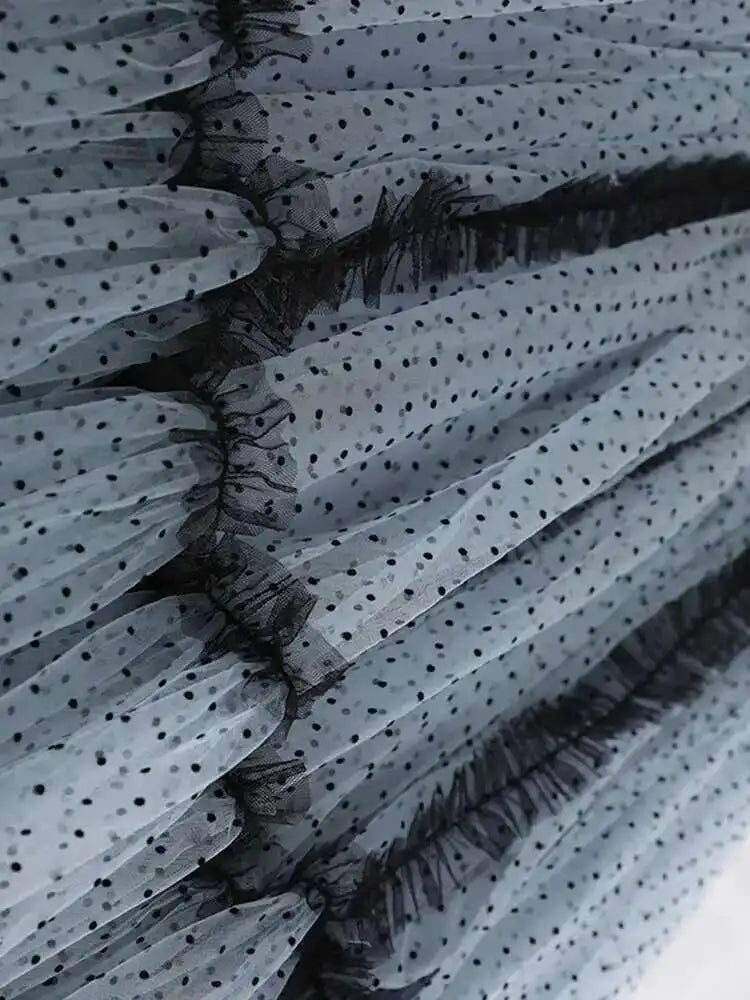 Luxe Tulle Midi Pull-On Skirt