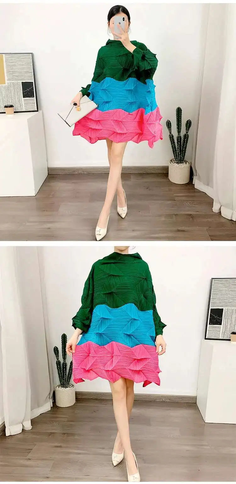 Women's Luxury Pleated Japanese Top
