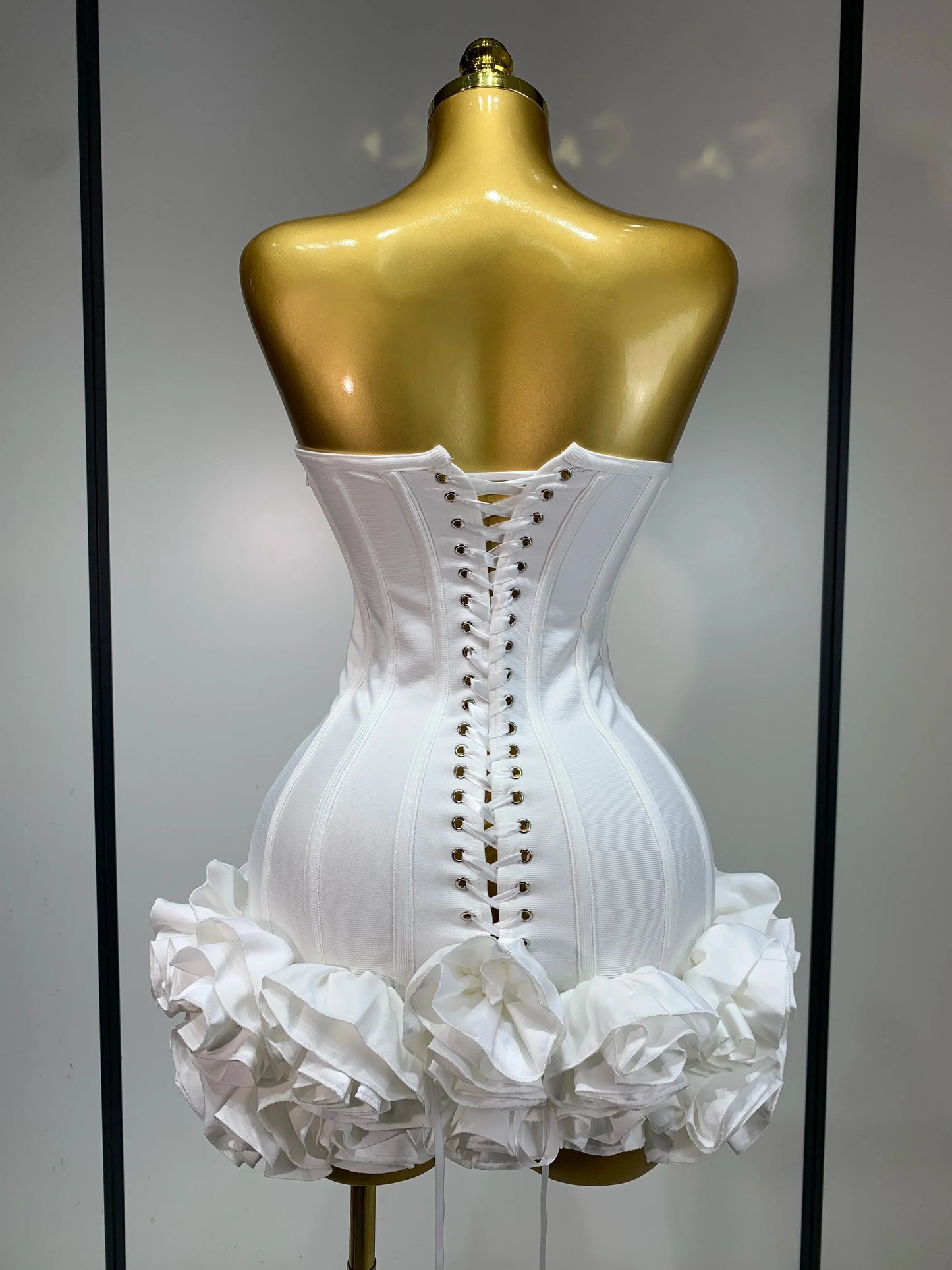 Luxury Corset Mini Dress