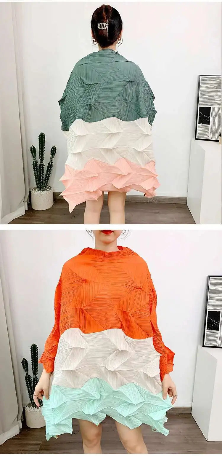 Women's Luxury Pleated Japanese Top