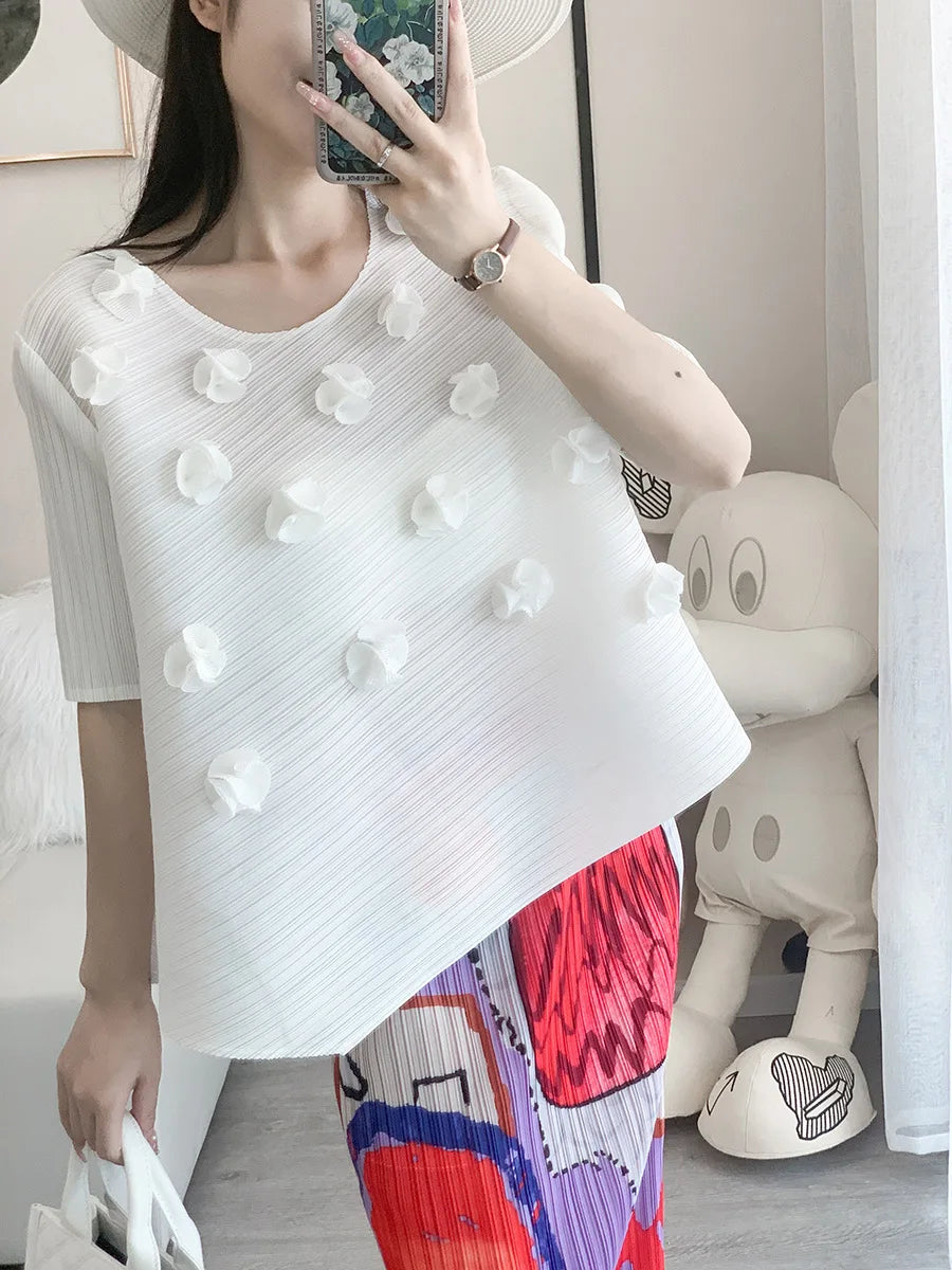 Truly Pleated Elegant Top