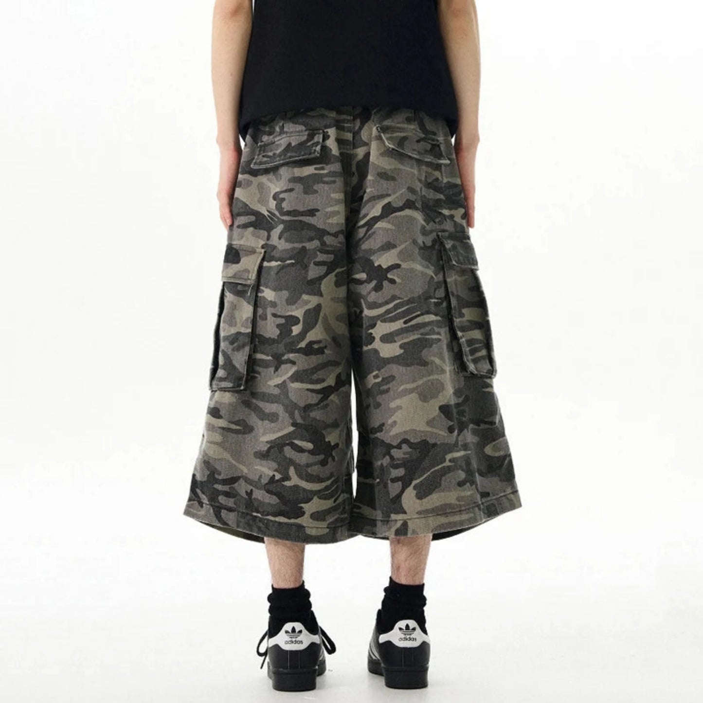 Men's Luxury Oversized Cargo Shorts