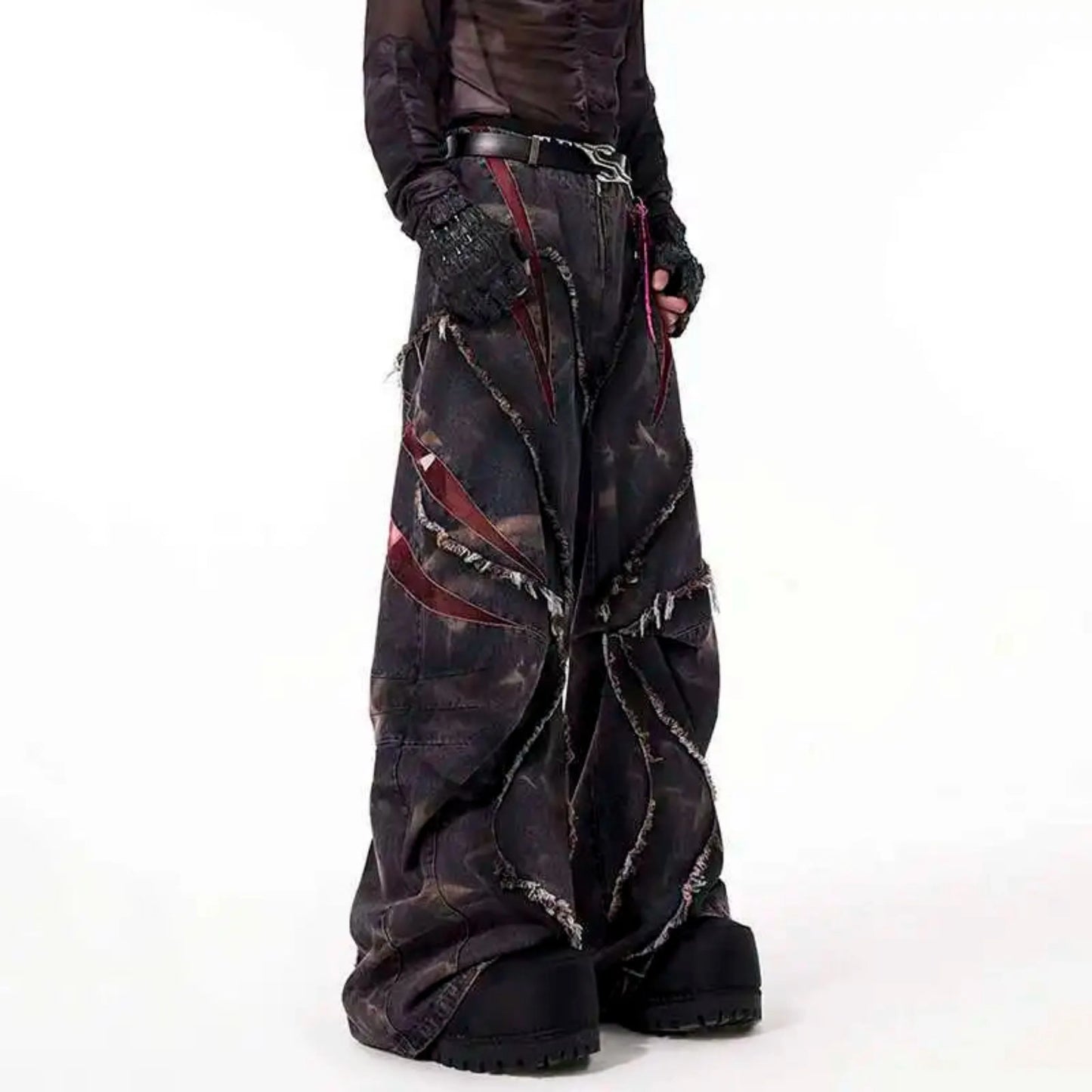 Men's Exclusive Denim Wide Leg Jeans