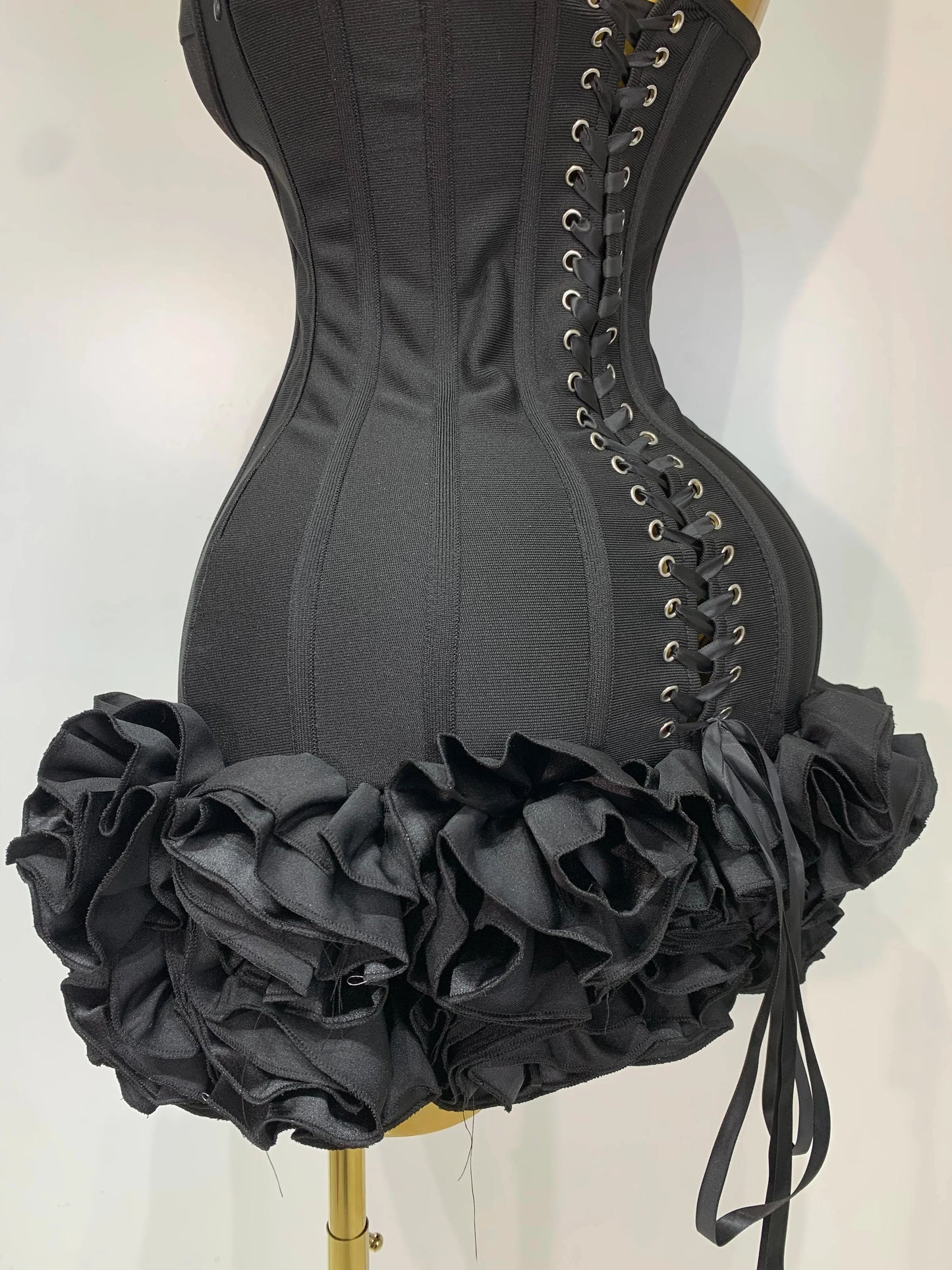Hourglass Flattering Strapless Corset Dress
