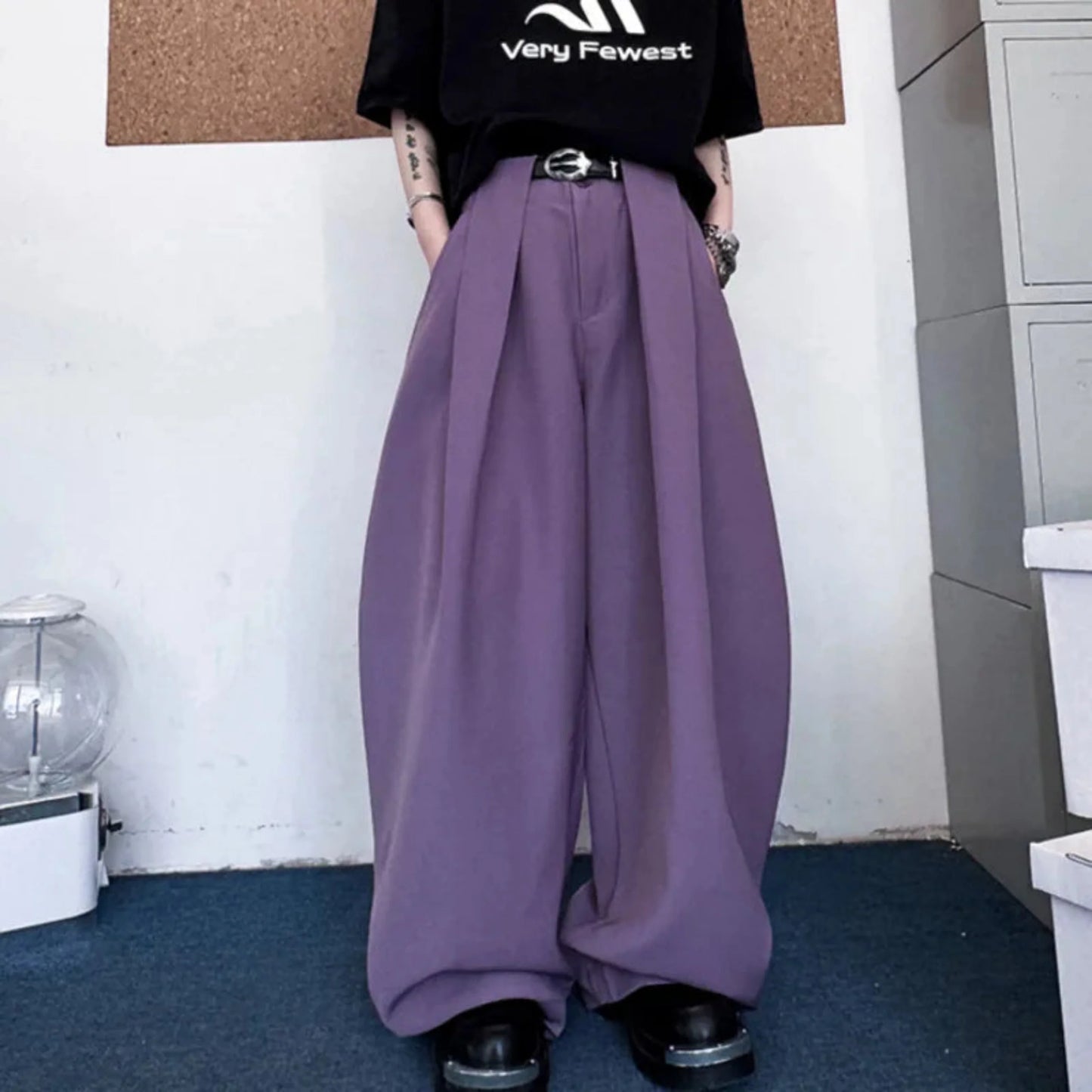 Men's Tokyo Parachute Trousers- Elastic Waistband