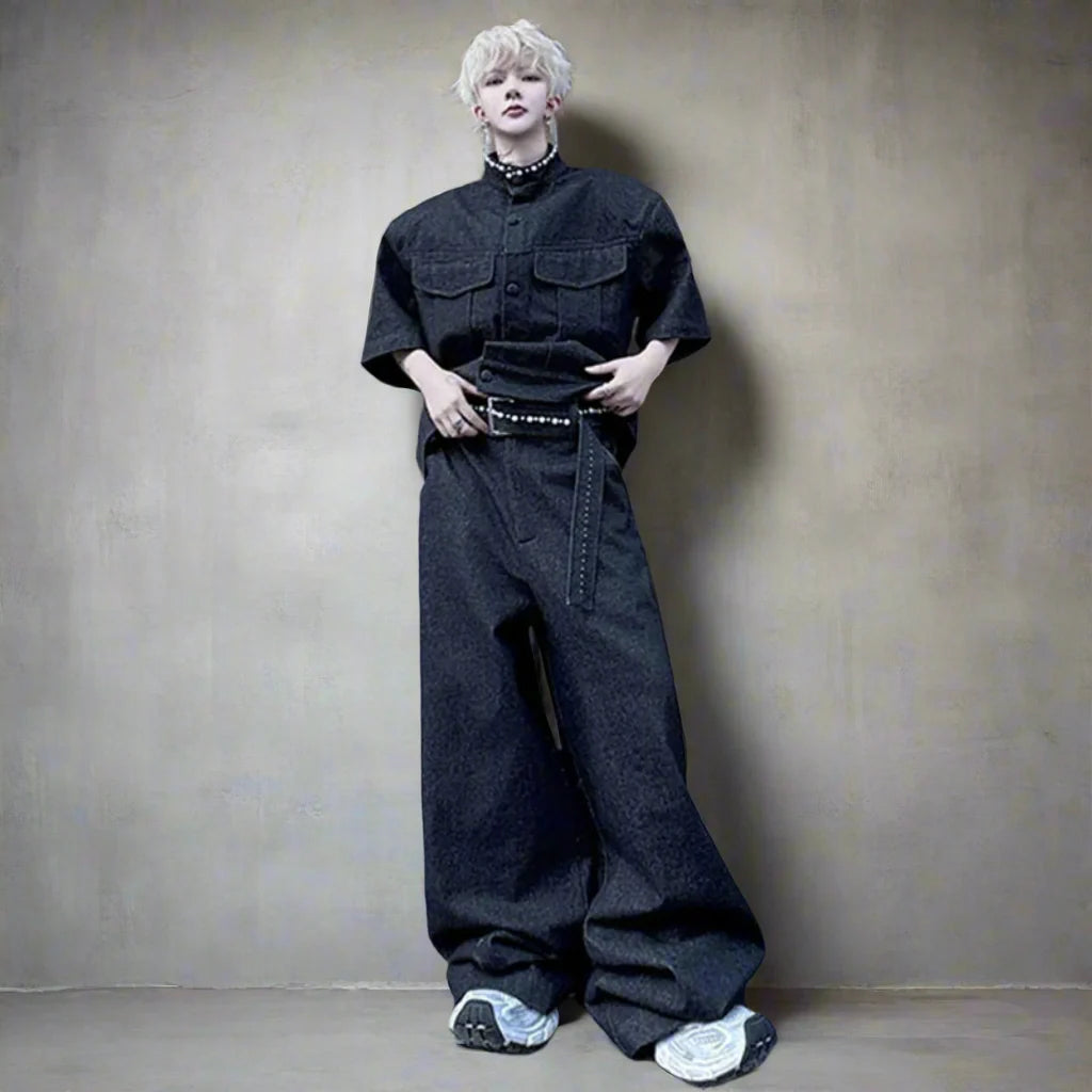 Men's Luxury Denim Two-Piece