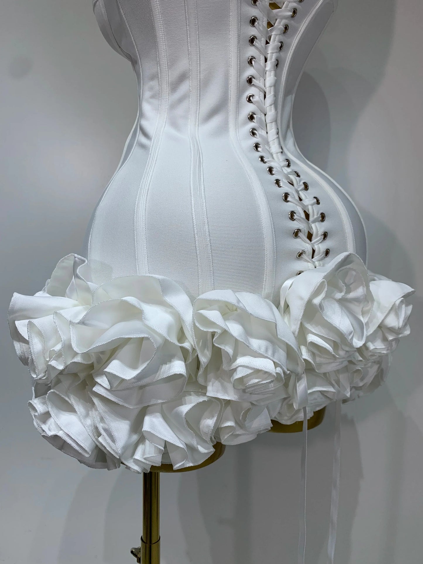 Hourglass Flattering Strapless Corset Dress