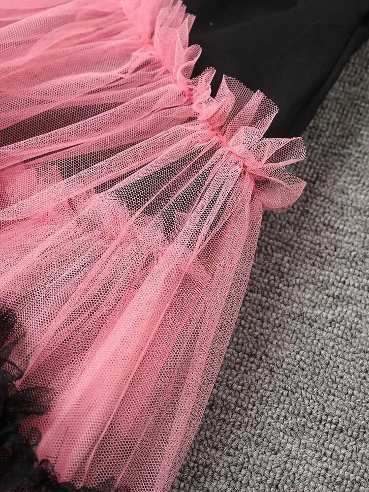 Luxury Ruffle Avant-garde Top