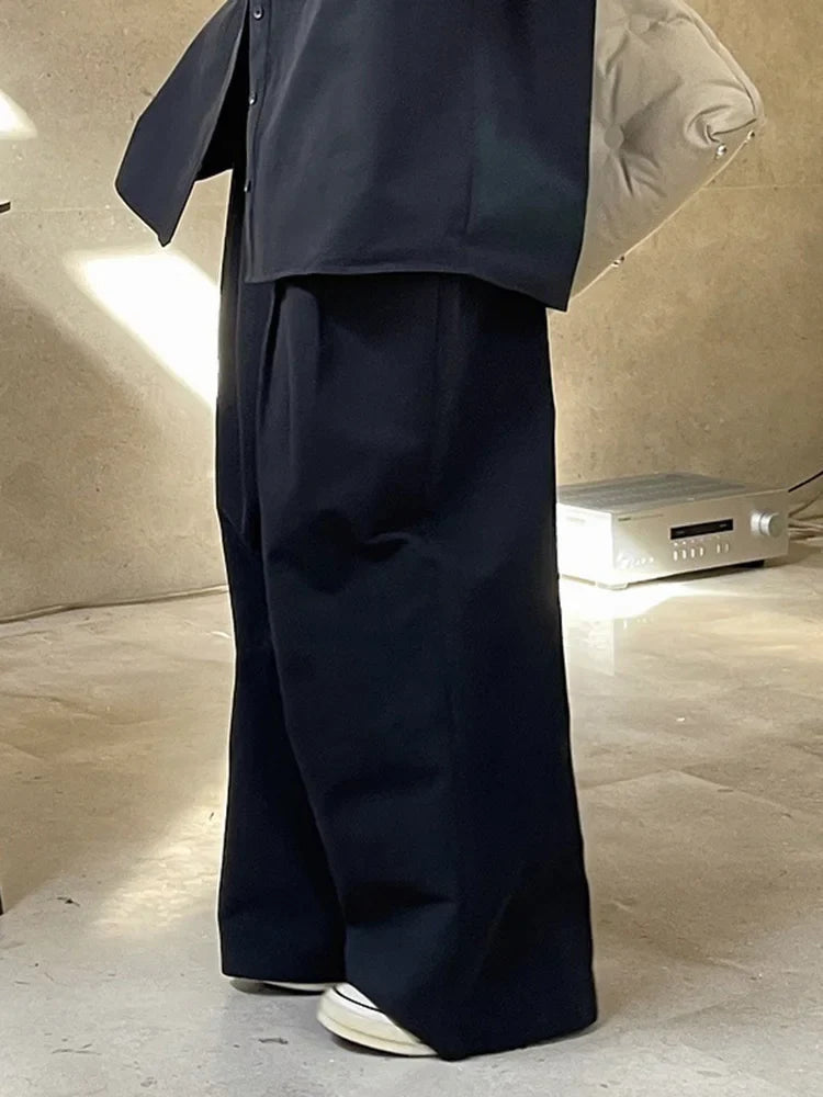 Women's London High-Waisted Wide Leg Trousers