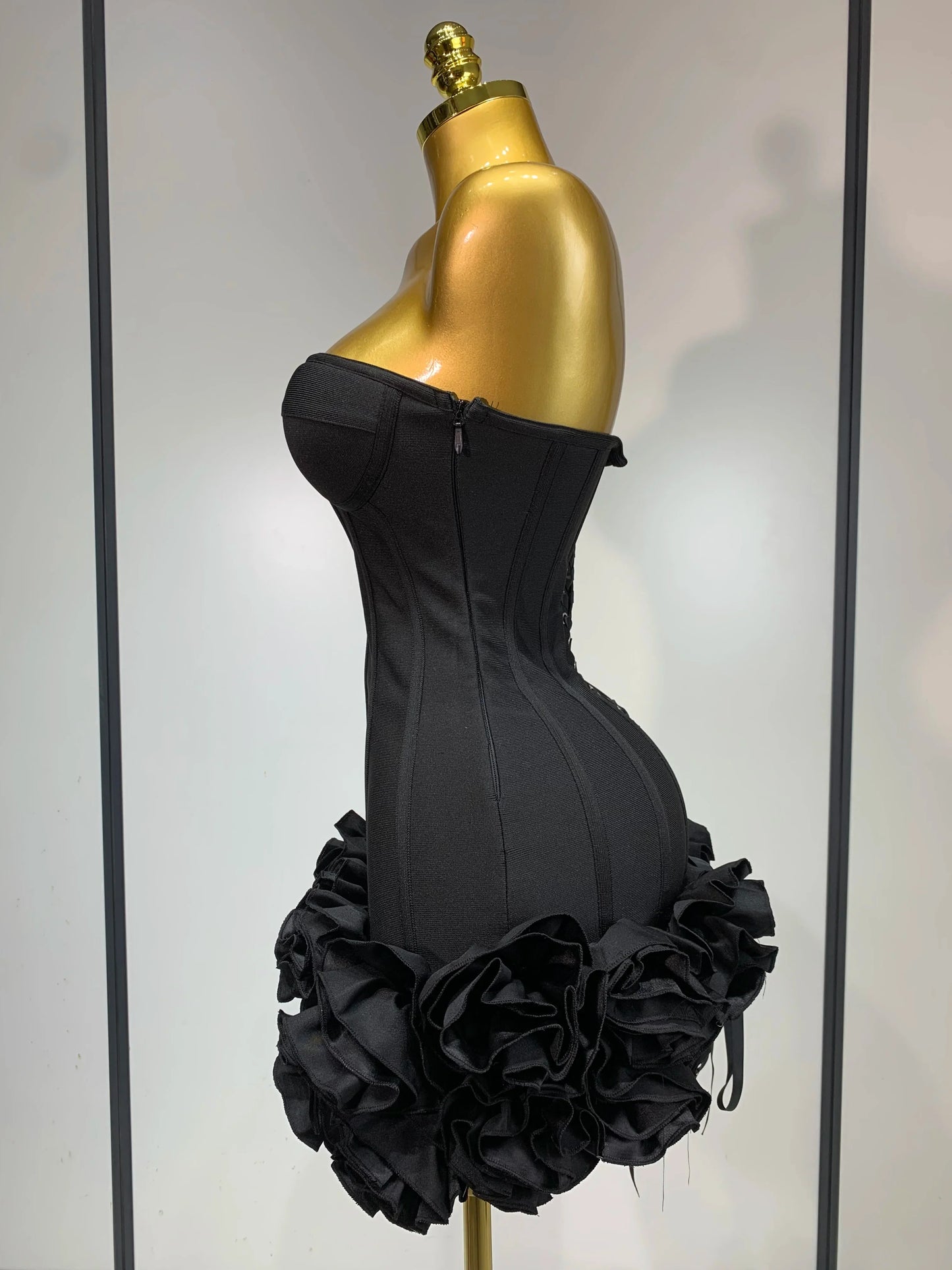 Luxury Corset Mini Dress