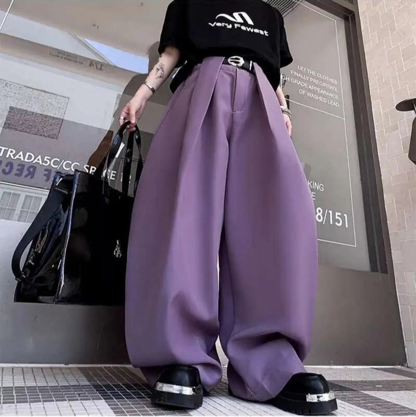 Men's Tokyo Parachute Trousers- Elastic Waistband
