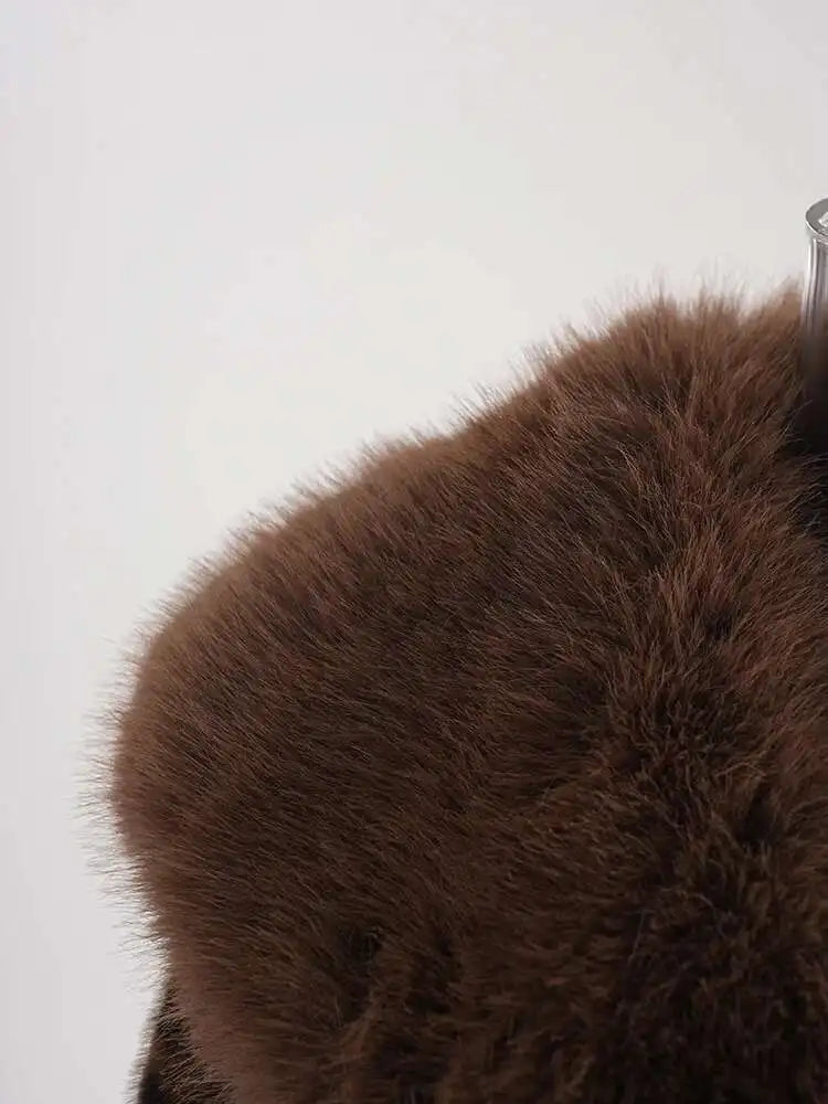 Cozy Luxe Long Faux Fur Coat