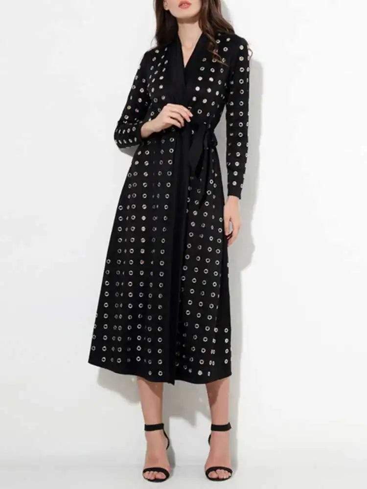 Women's Lightweight Long Wrap Coat