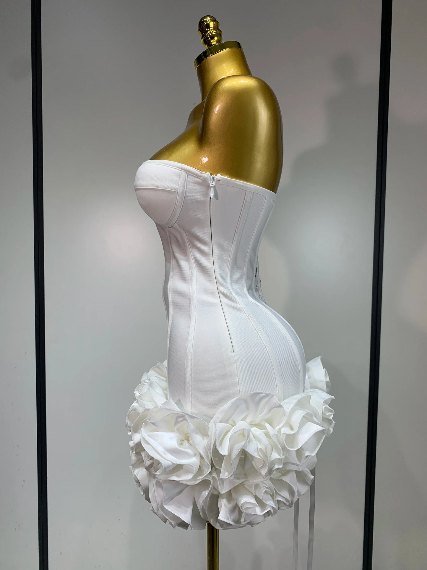 Luxury Corset Mini Dress