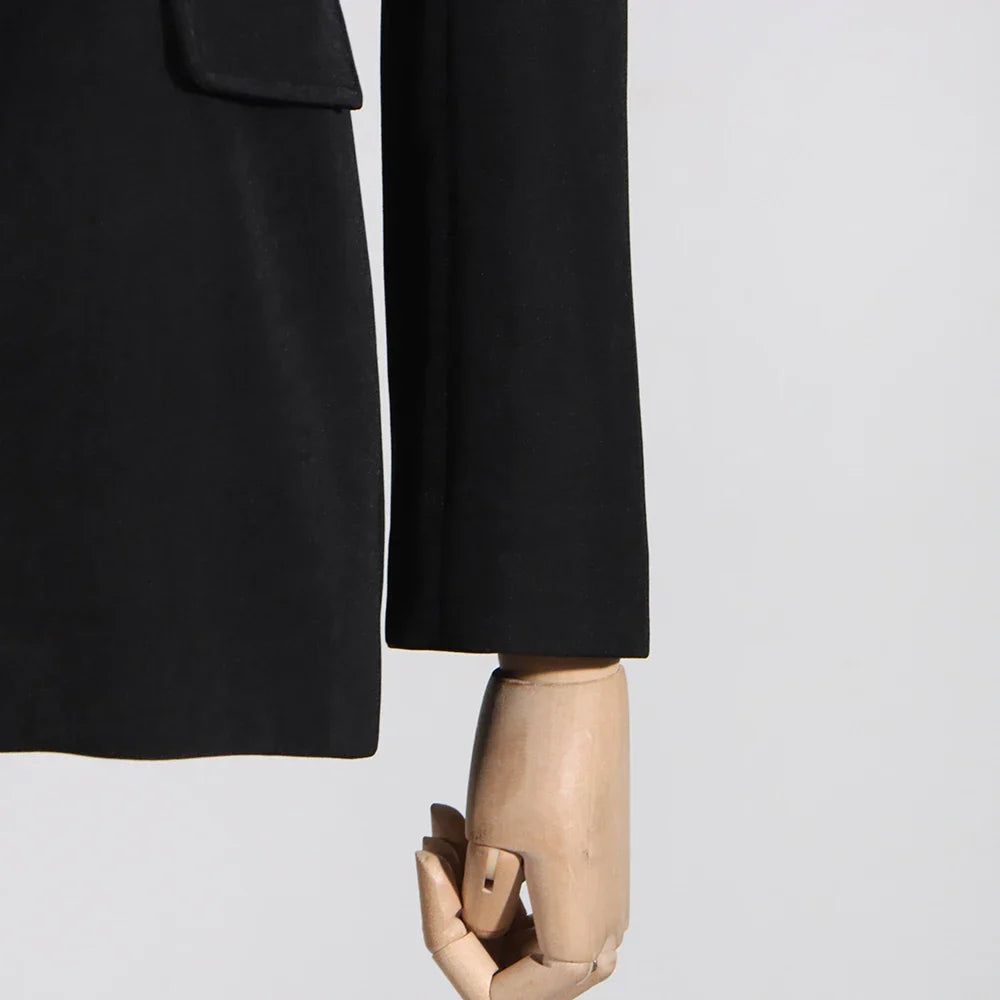 Couture Half-Tweed Half-Black Blazer