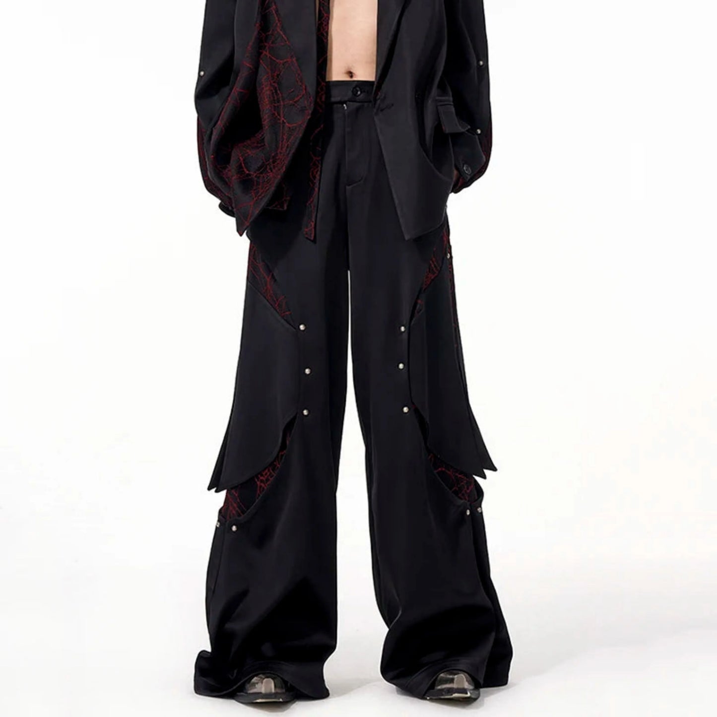 Men's Japanese Style Wide Leg Pants