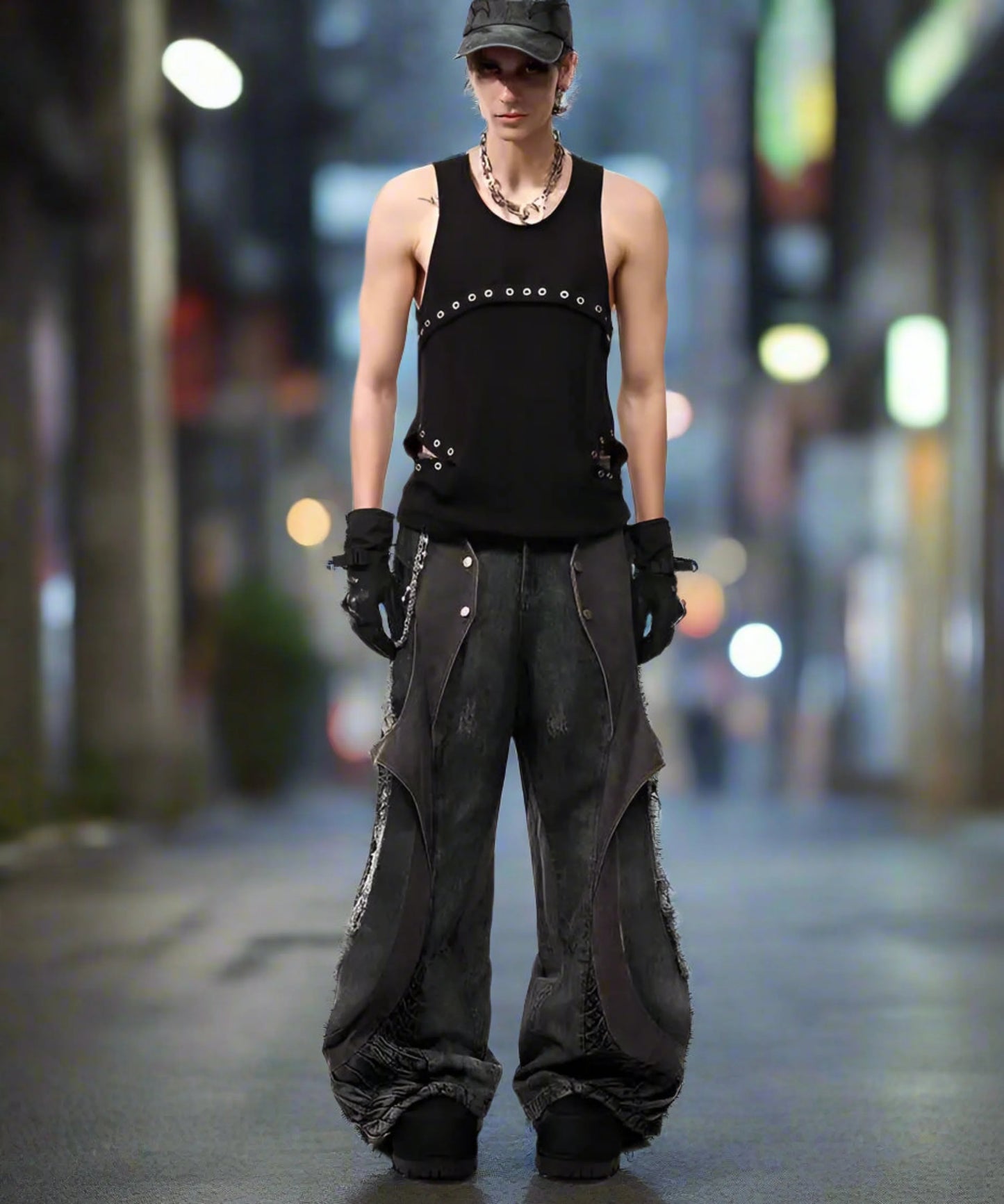 Men's Luxury Japanese Streetwear Jeans
