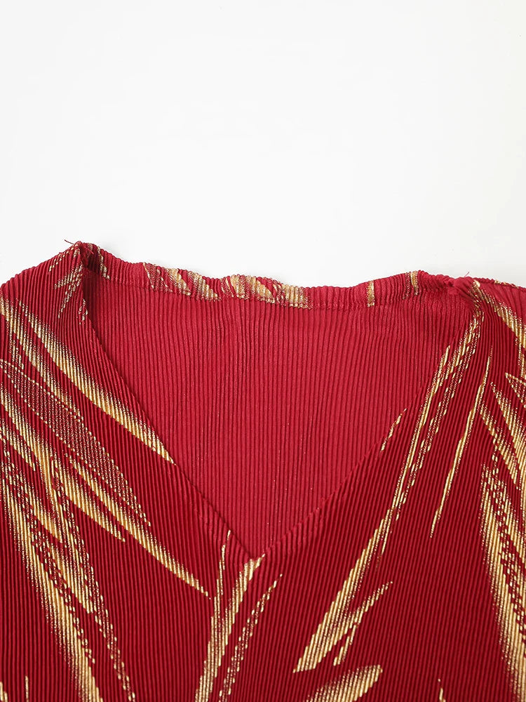 Modest Petite Pleated Dress
