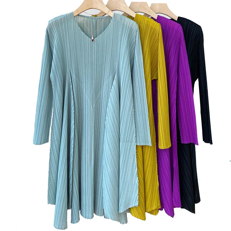 Japanese Oversized Plissé Pleated Shirt & Pants