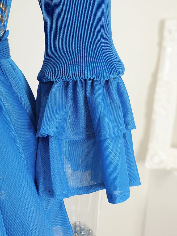 Modest Petite Pleated Dress