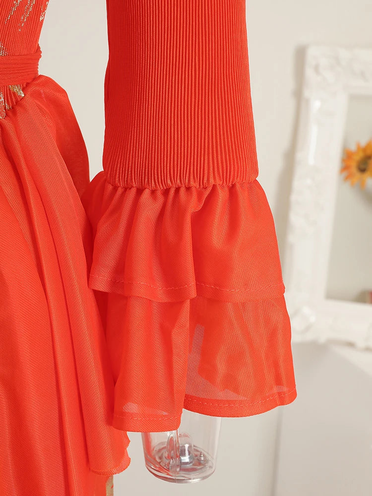 Modest Petite Pleated Dress