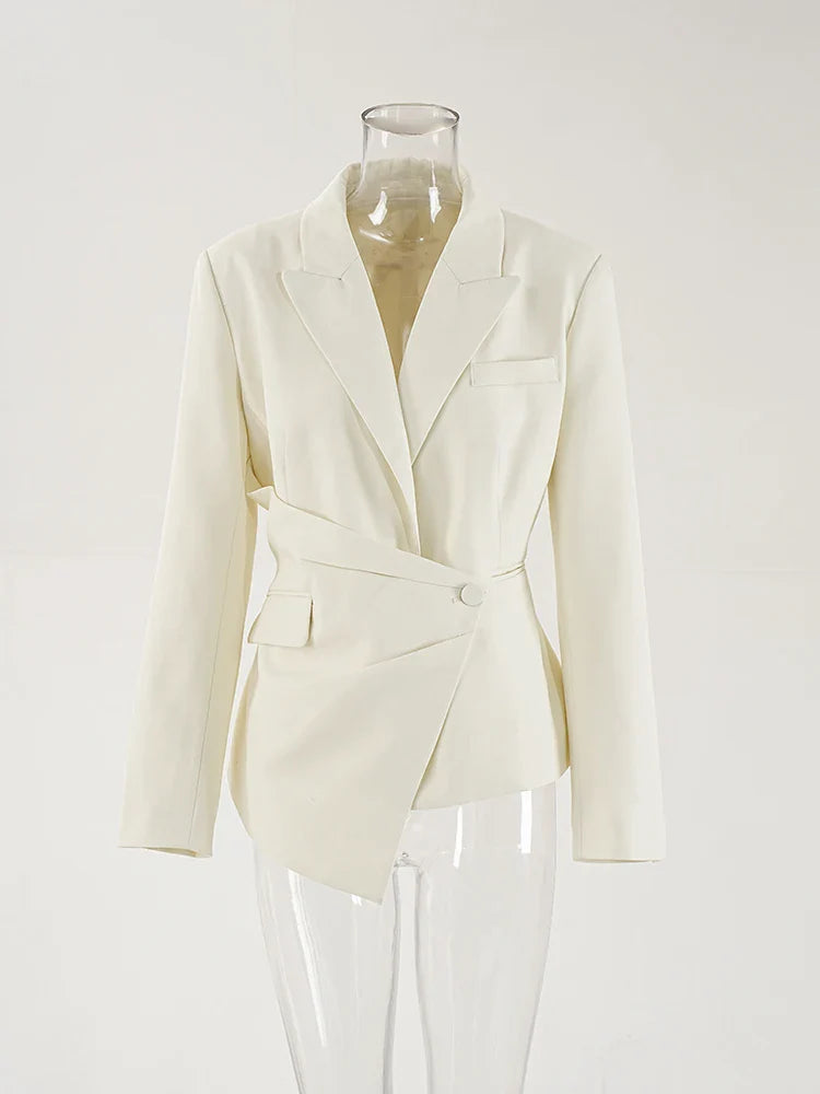 Women's Tailored Wrap Blazer