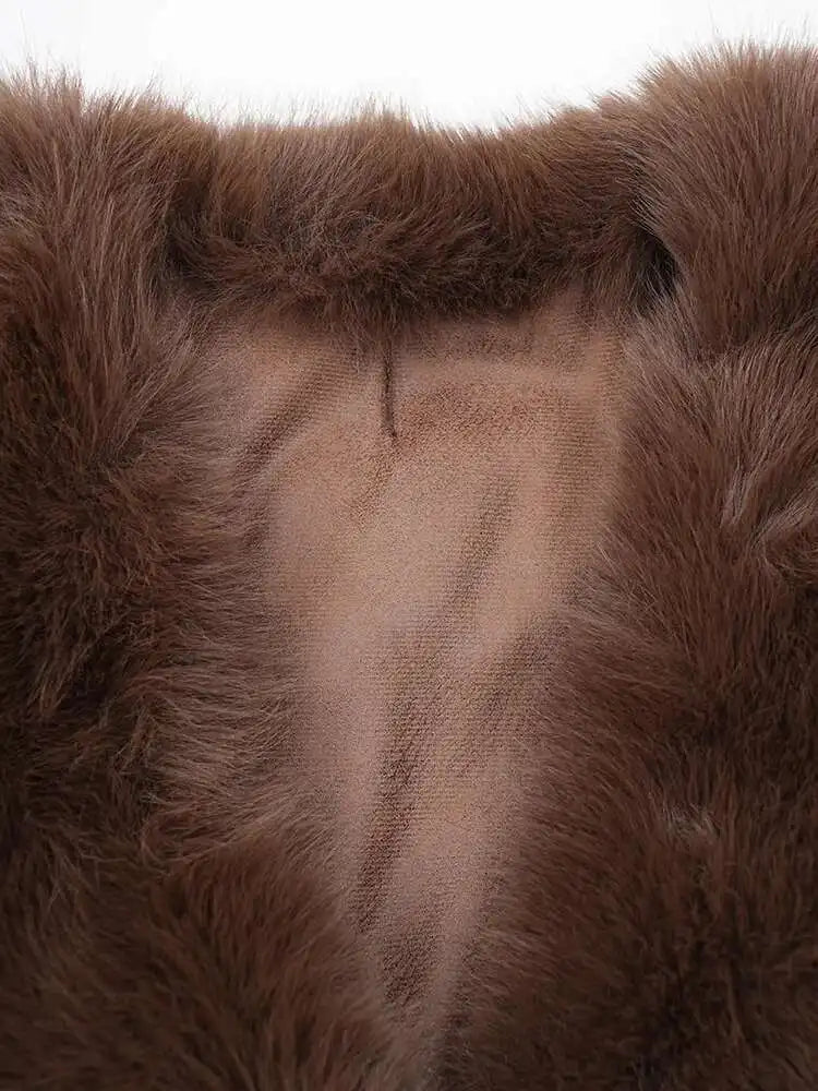 Cozy Luxe Long Faux Fur Coat