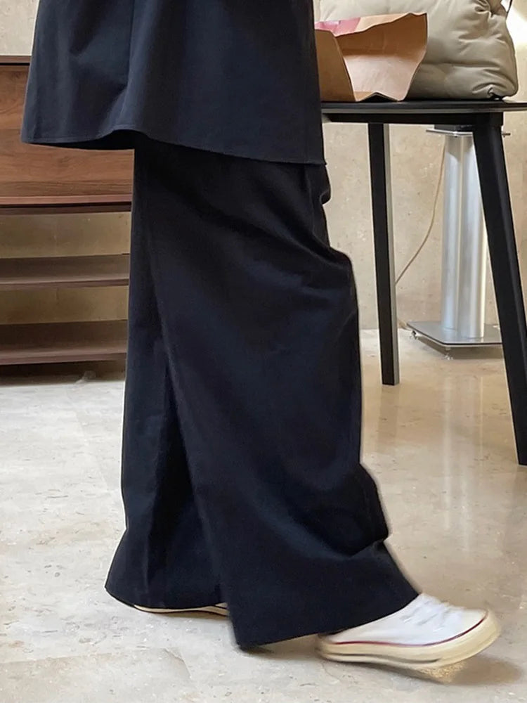 Women's London High-Waisted Wide Leg Trousers