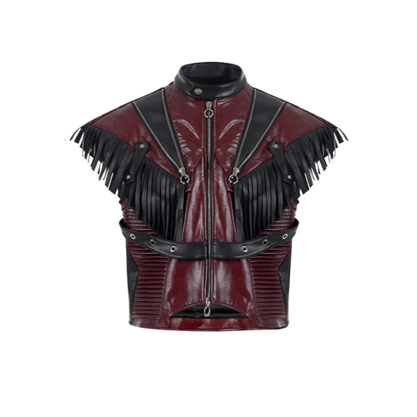 Men's Luxury Vegan Leather Vest