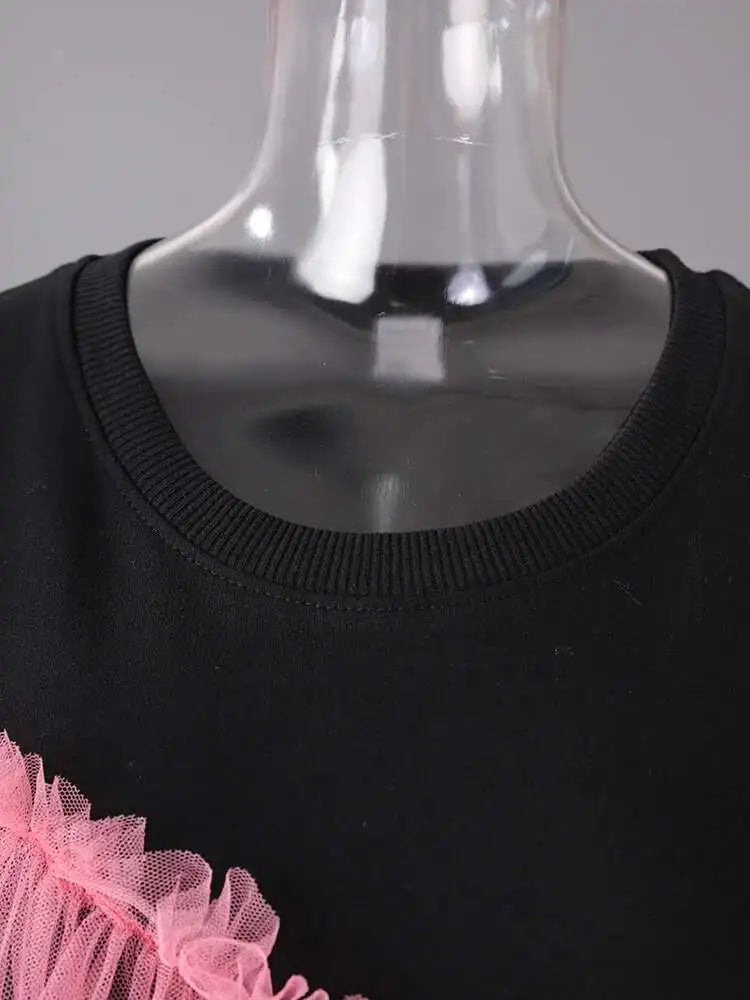 Luxury Ruffle Avant-garde Top