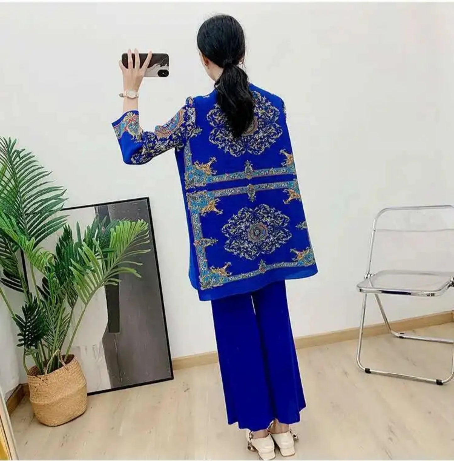 Premium Pleated Trouser Set