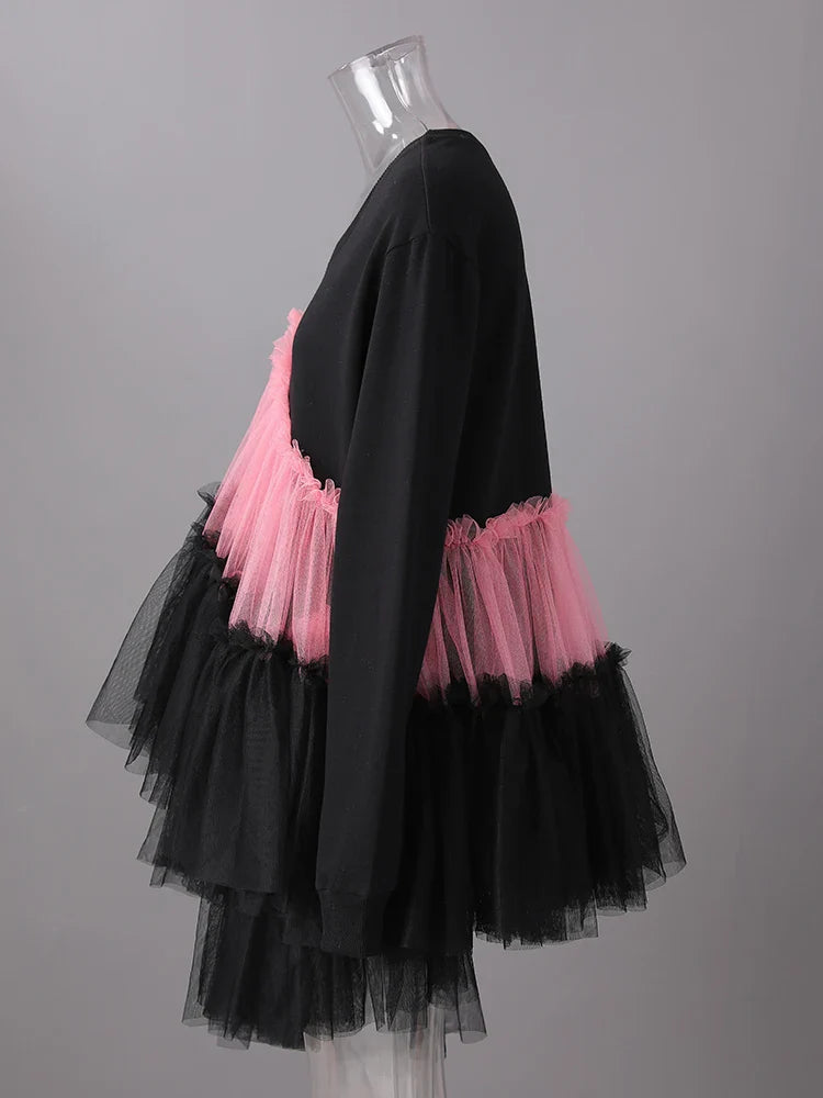 Luxury Ruffle Avant-garde Top