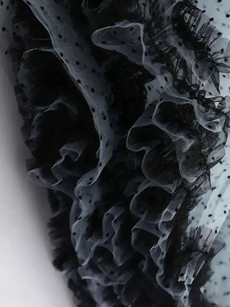Luxe Tulle Midi Pull-On Skirt