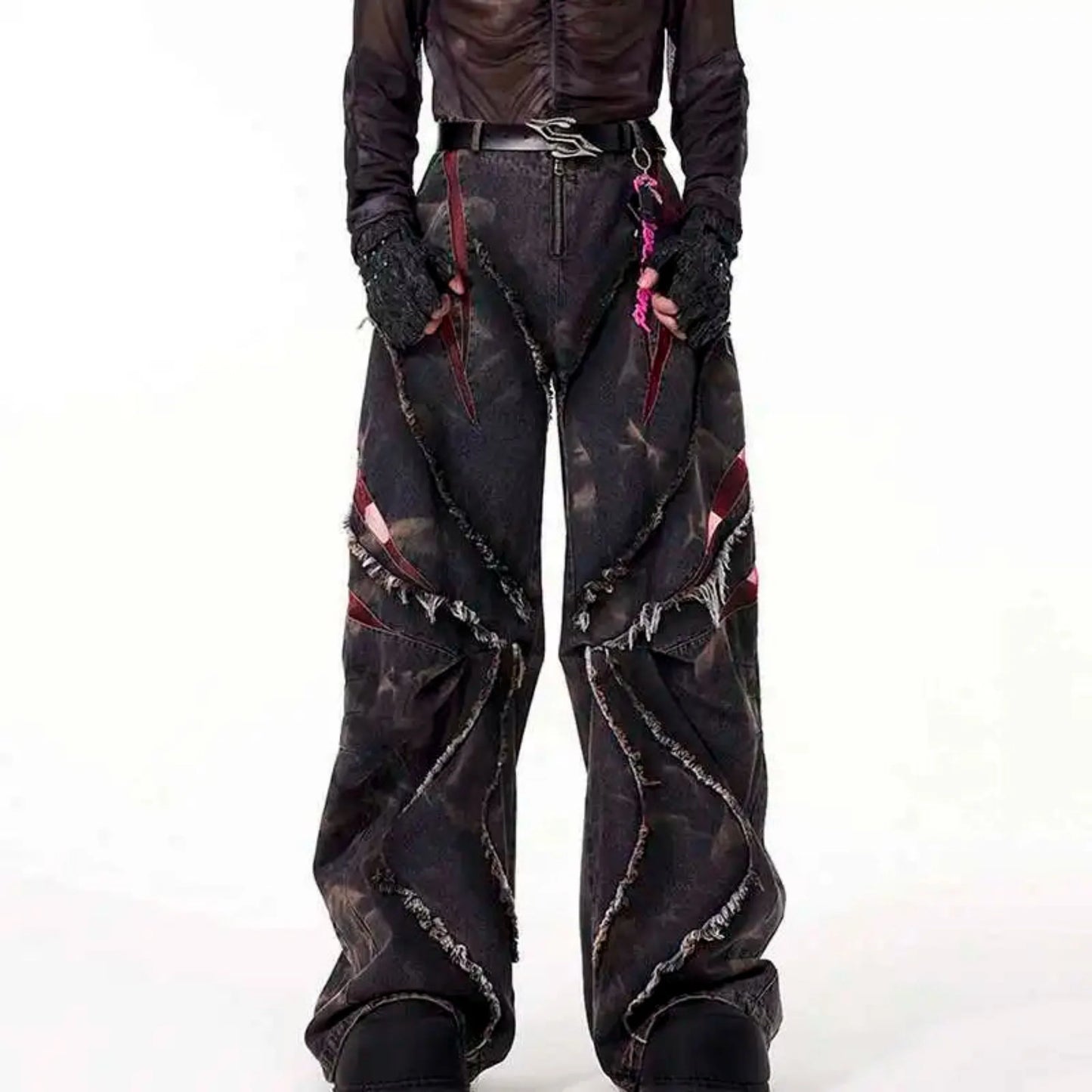 Men's Exclusive Denim Wide Leg Jeans