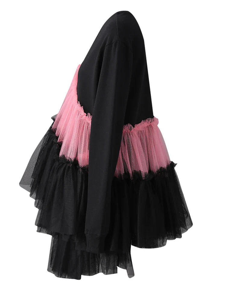 Luxury Ruffle Avant-garde Top
