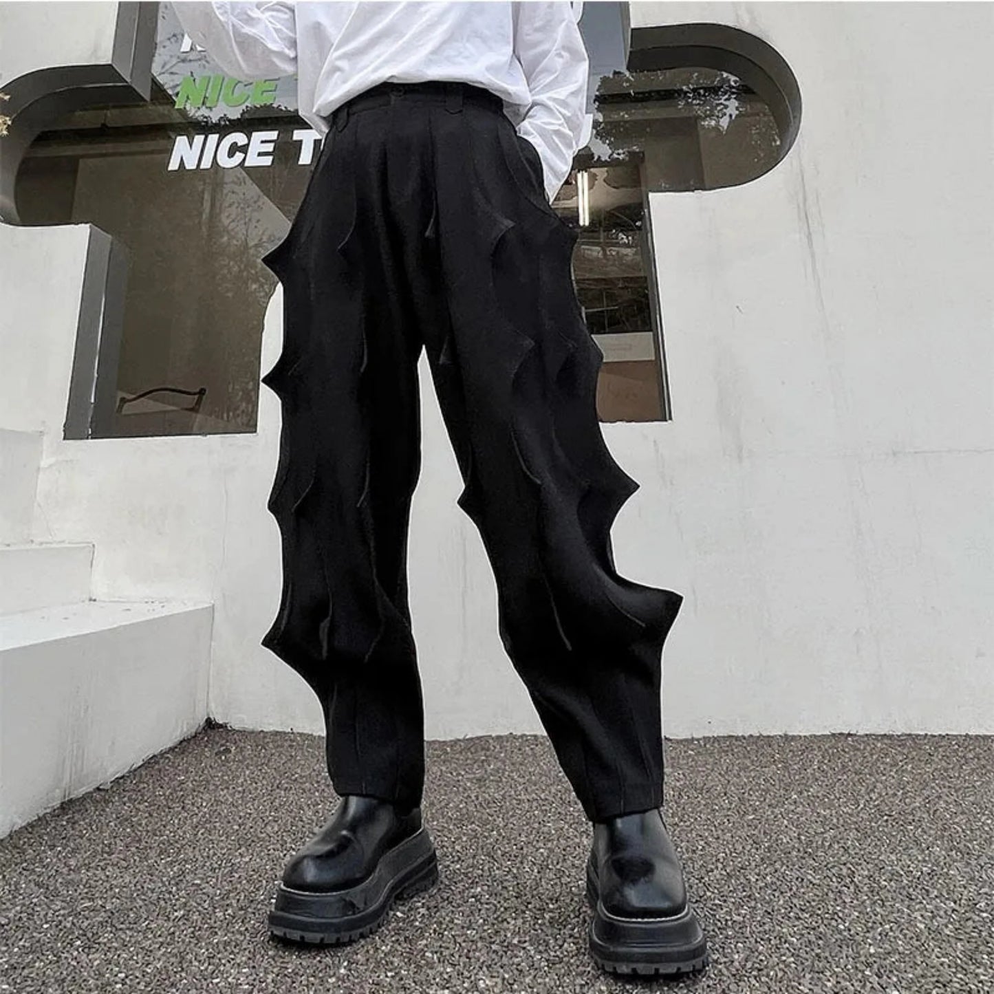 Men's Hedgehog Luxury Streetwear Tapered Pants