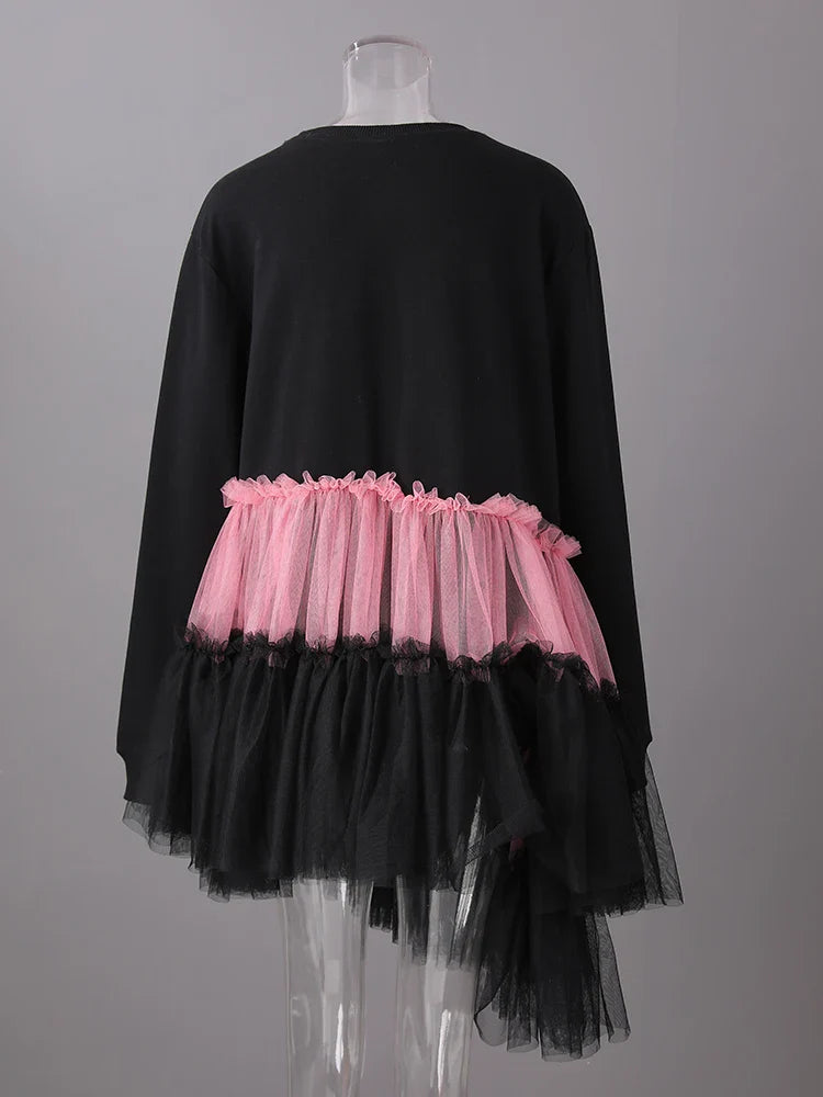 Luxury Ruffle Avant-garde Top