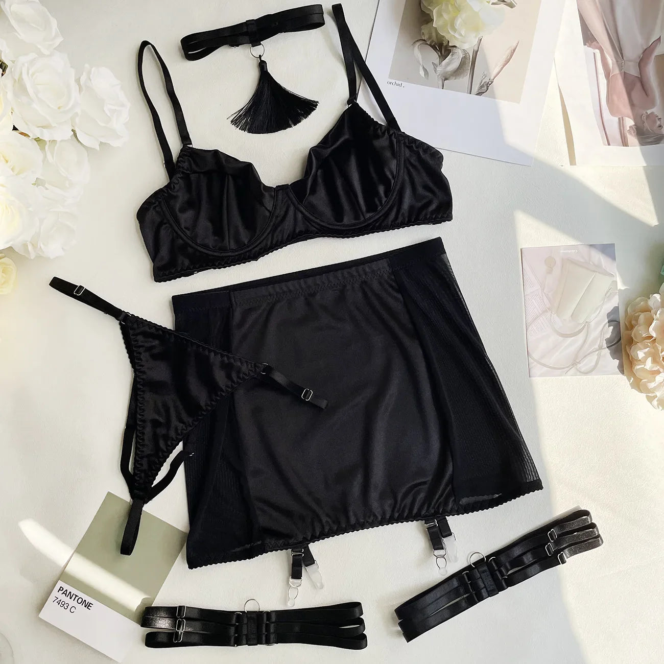 Irene's Satin Set