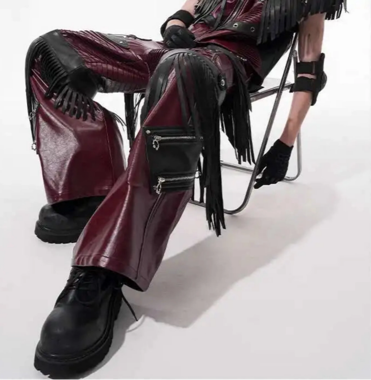Men's Premium Vegan Leather Pants